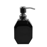 CRYSTAL SOAP DISPENSER: BLACK