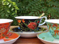 Mismatched Fiesta Teacups Catering, Event Planner Restaurant