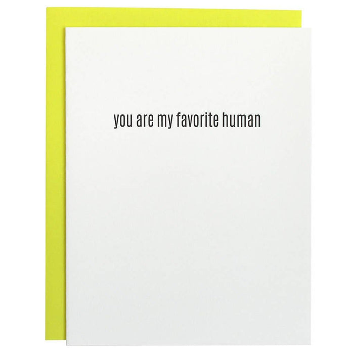 Greeting Card - You are my favorite human