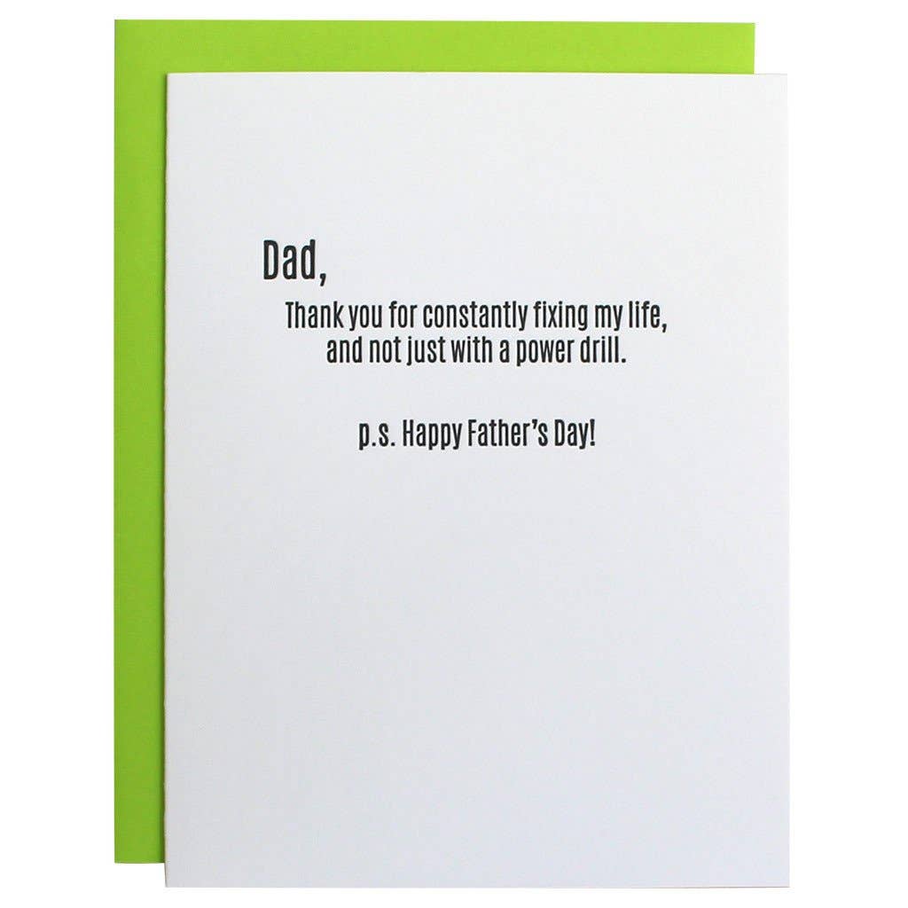 Father's Day Card - Fixing Life