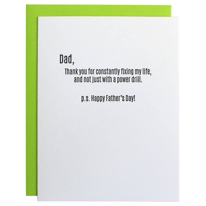 Father's Day Card - Fixing Life