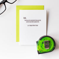 Father's Day Card - Fixing Life