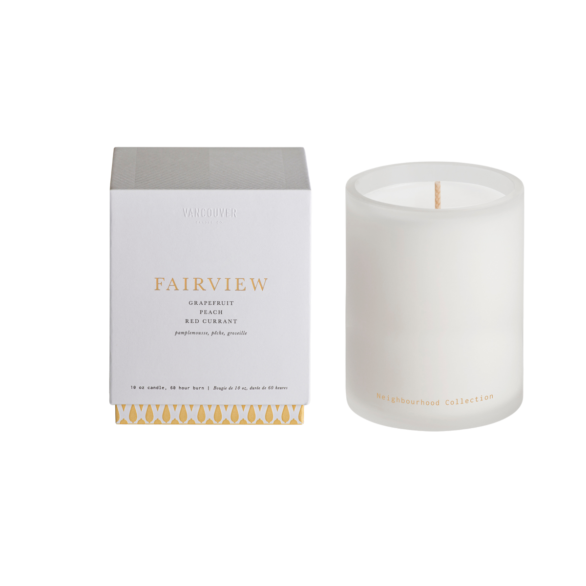 Vancouver Neighborhood Fairview Candle