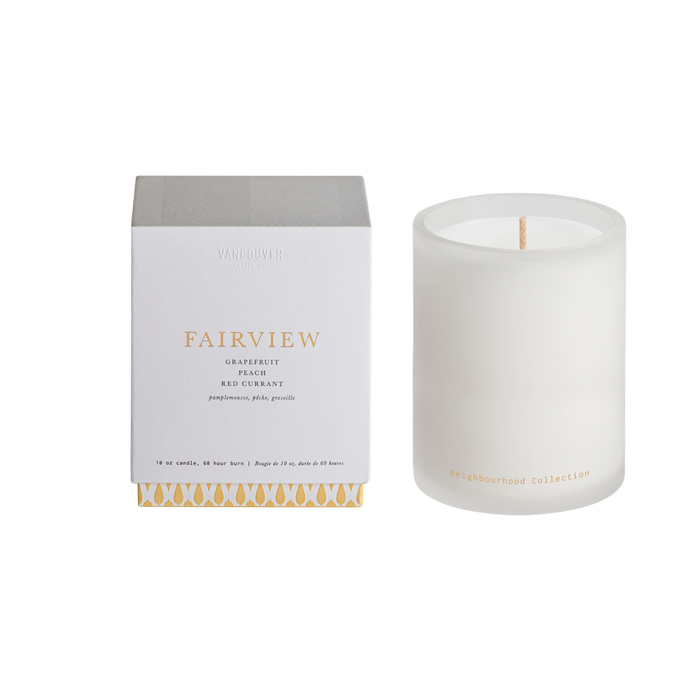 Vancouver Neighborhood Fairview Candle