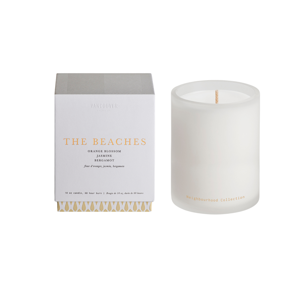 Vancouver Neighborhood The Beaches Candle