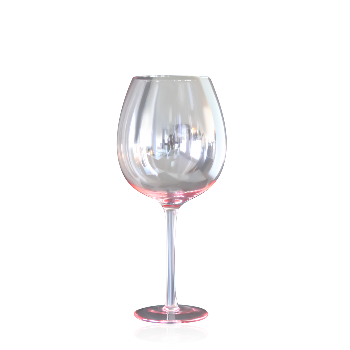 Red Wine Goblets Pink Tone