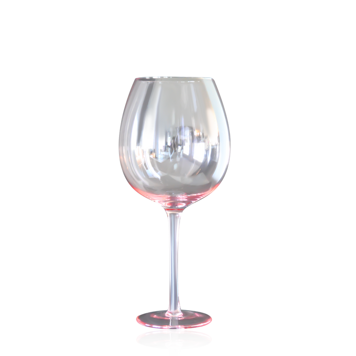 Red Wine Goblets Pink Tone