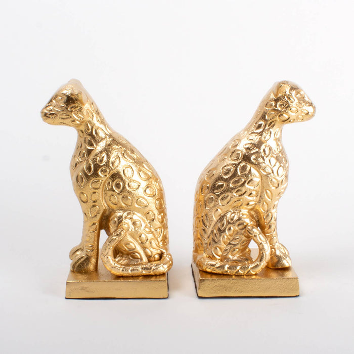 Leopard Bookend Set