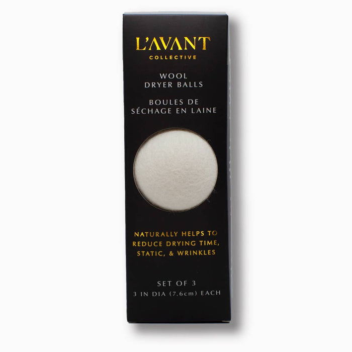 Wool Dryer Balls - Pack of 3 - L'avant