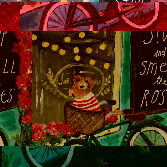 Stop & Smell the Roses Greeting Card