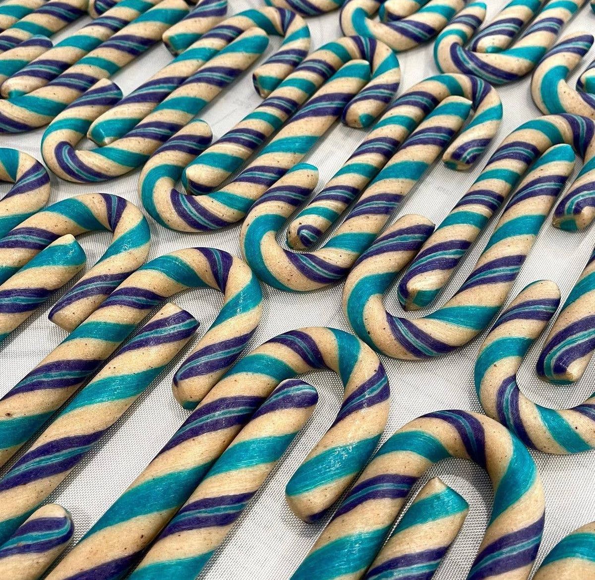 Salted Caramel Handmade Large Candy Canes