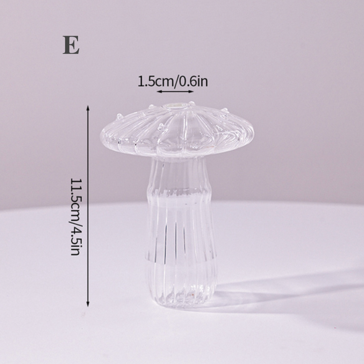 Mini Creative Glass Mushroom Bud Vase: A