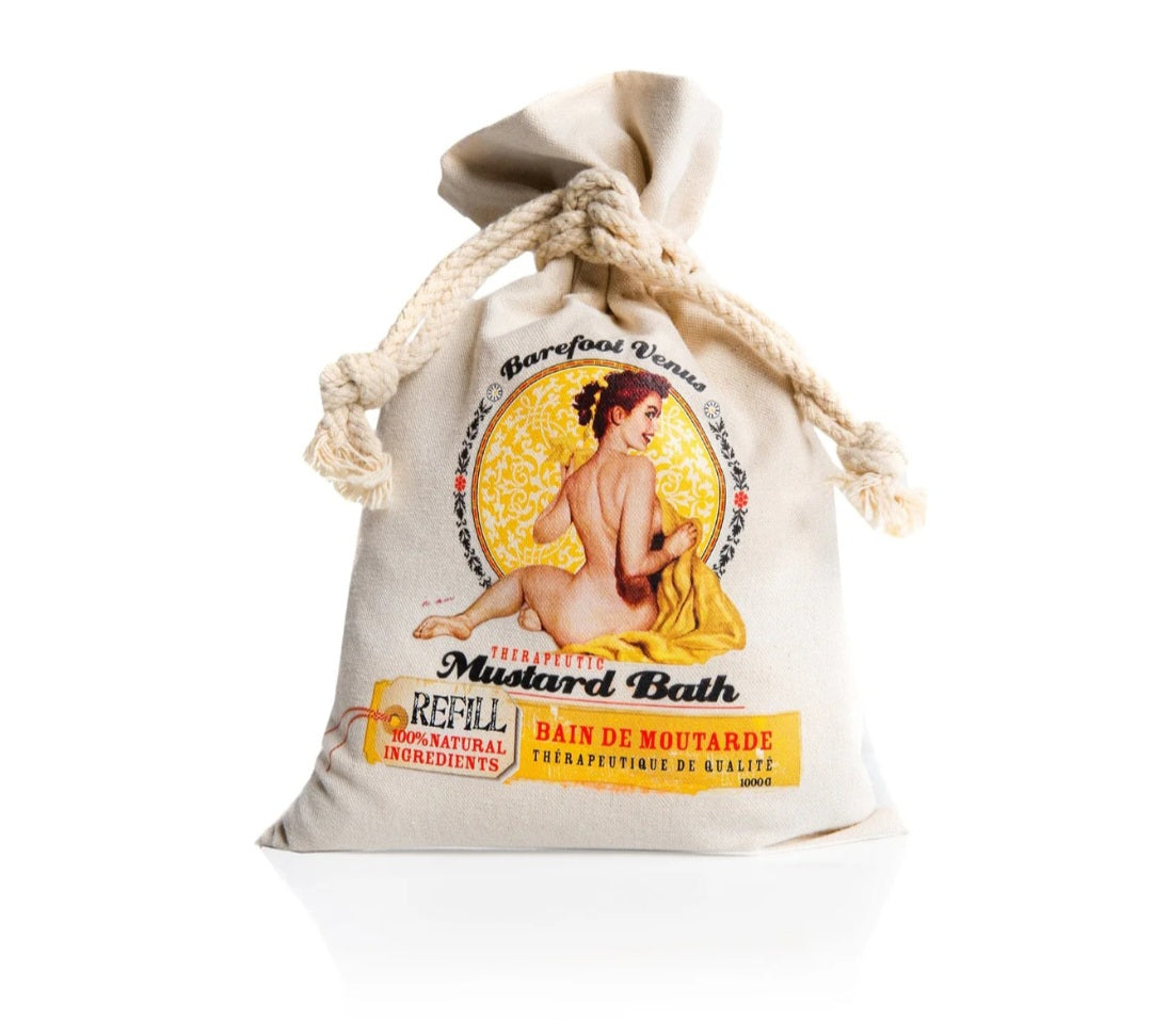 100% Mustard Bath 1000g Refill