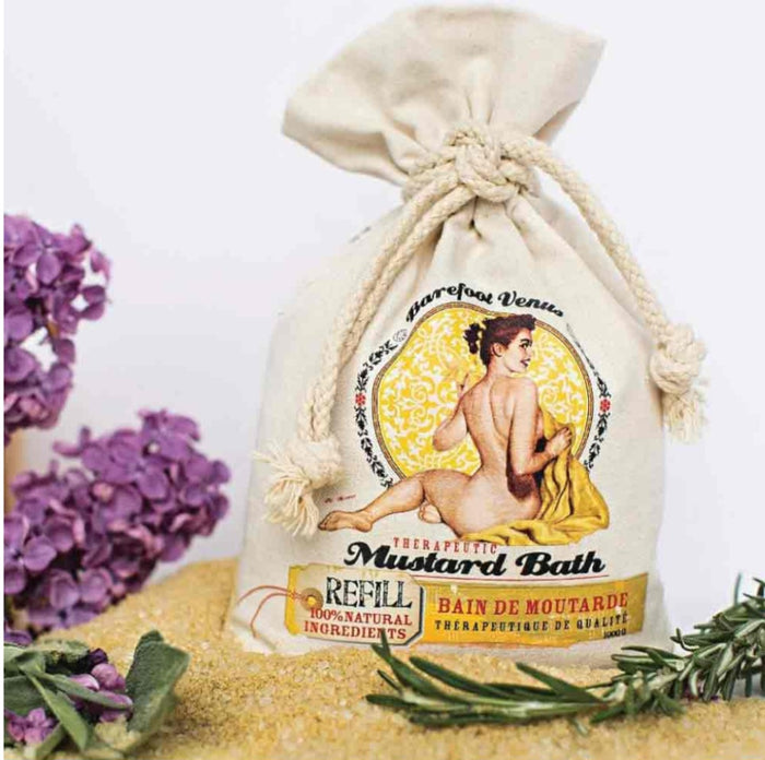 100% Mustard Bath 1000g Refill