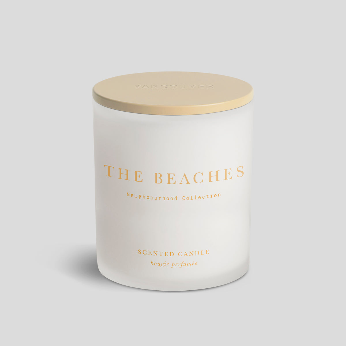 Vancouver Neighborhood The Beaches Candle