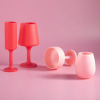 Cherry + Blush Unbreakable Glasses