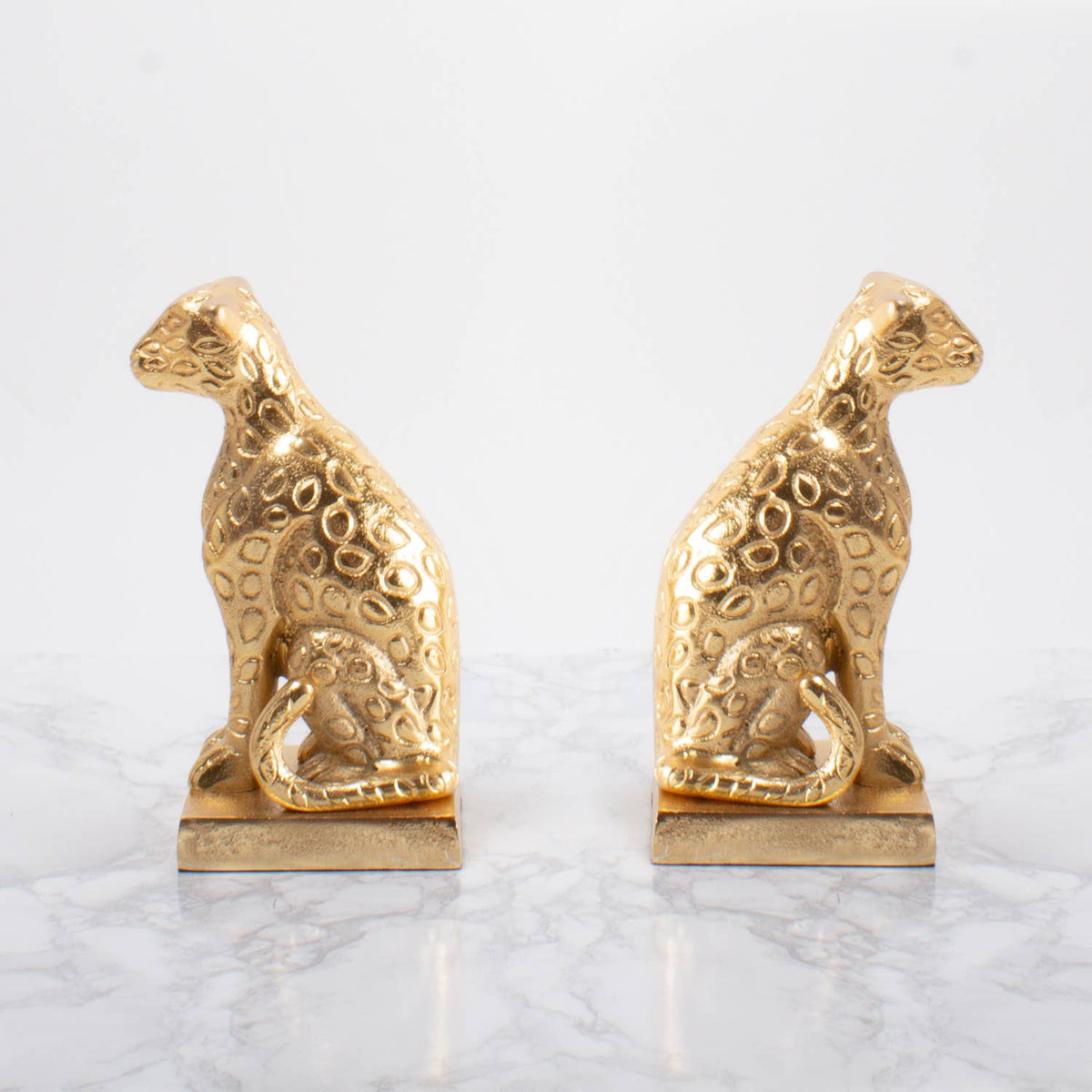 Leopard Bookend Set