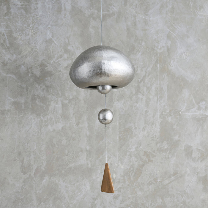 Stinson Nickel Hanging Bell Domed
