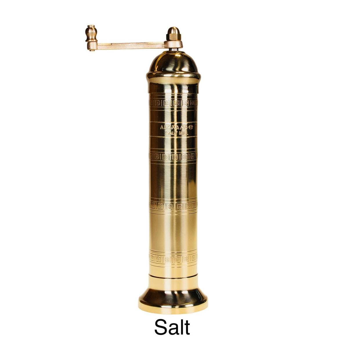 The original 'Brass Mill' - 9" salt grinder