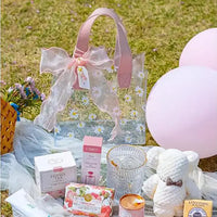 Tea Party Gift Bag with Handle. Pretty Shower Party Favors