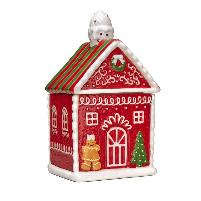 Holiday Gingerbread Cookie Jar