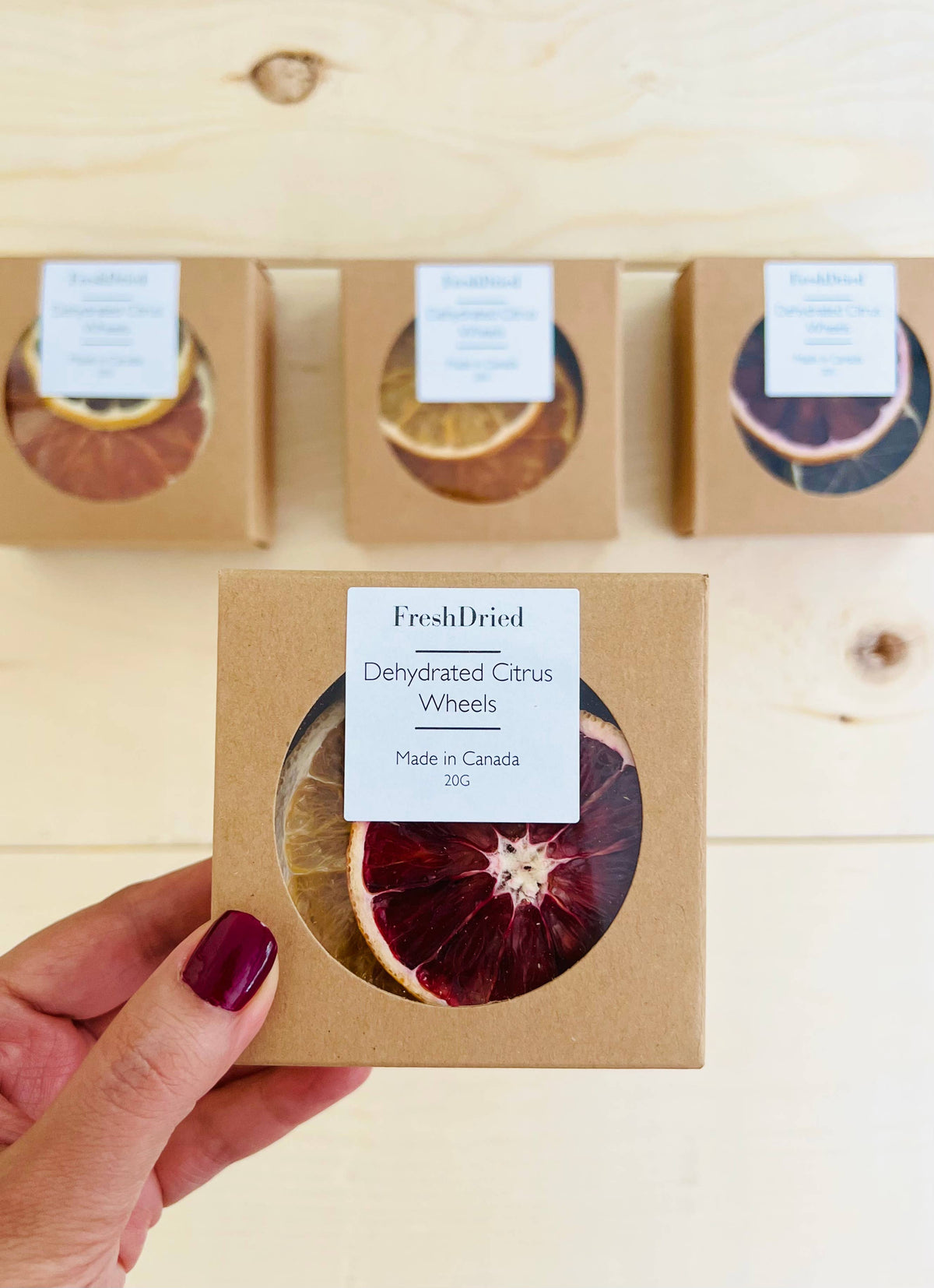 Cocktail Garnish -Small boxes: Citrus Mix